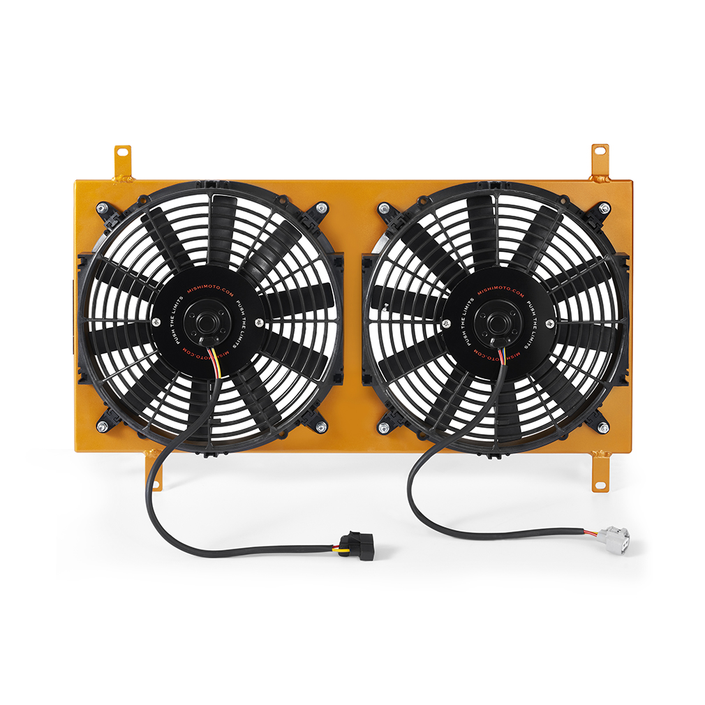 Mishimoto — Mishimoto 90-97 Mazda Miata Aluminum Fan Shroud Gold
Fan Shroud Kit - view 5